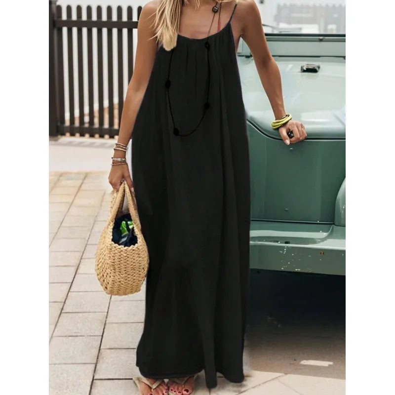 Women's Strapless Backless Dress