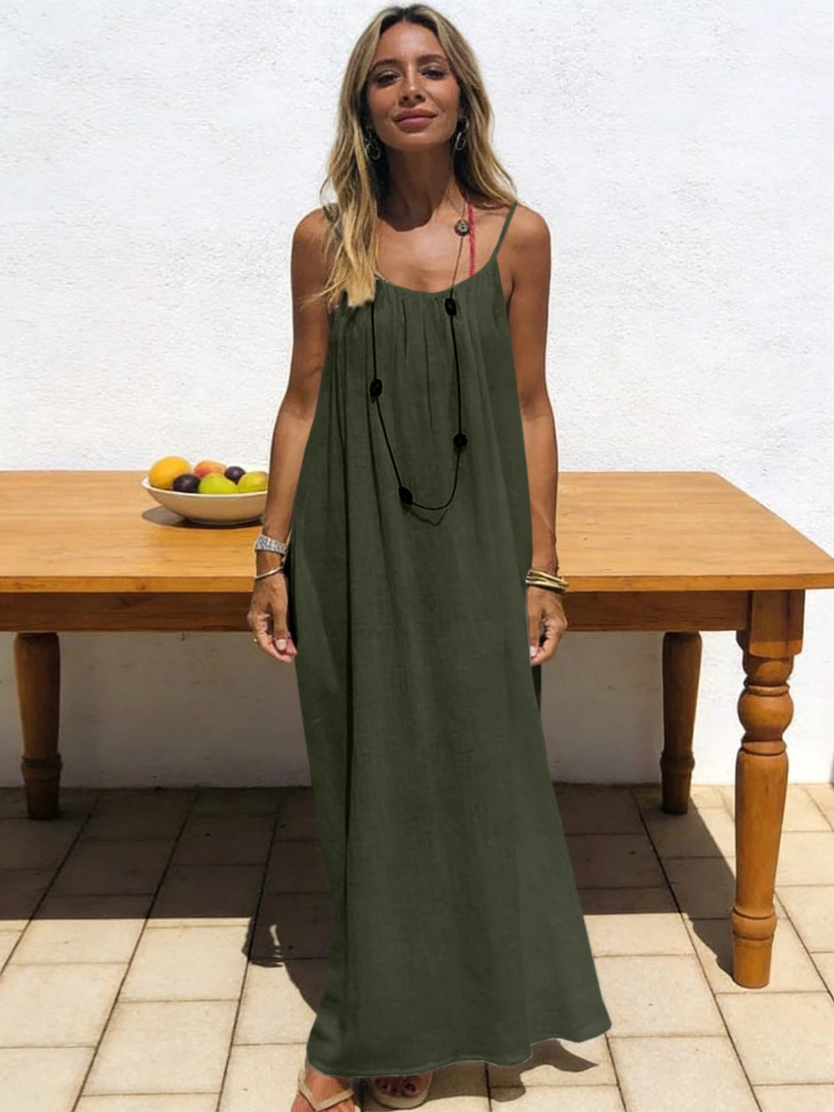 Women's Strapless Backless Dress