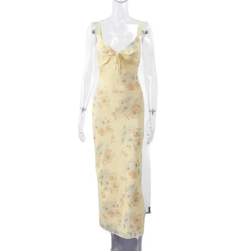 Summer Flower Printed Women's Dress