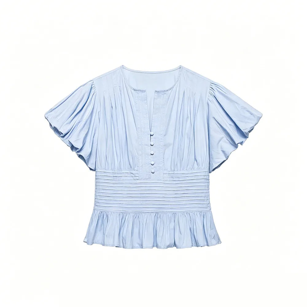Ladies Chiffon Blouse Shirt