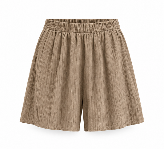 Fashion Elastic Waist Chic Shorts