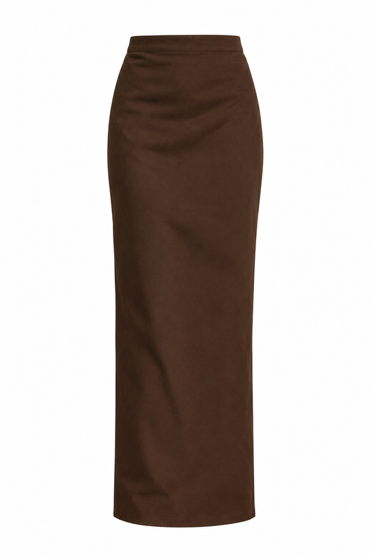 Elegant Satin Trumpet Skirt