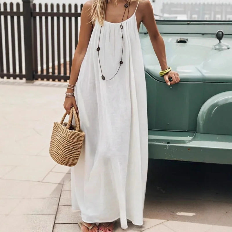 Women's Strapless Backless Dress