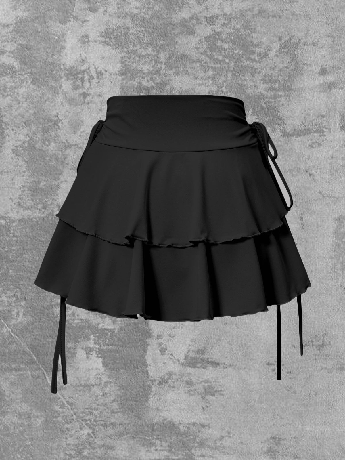 Solid Color Skirt High Waist Slim Fit