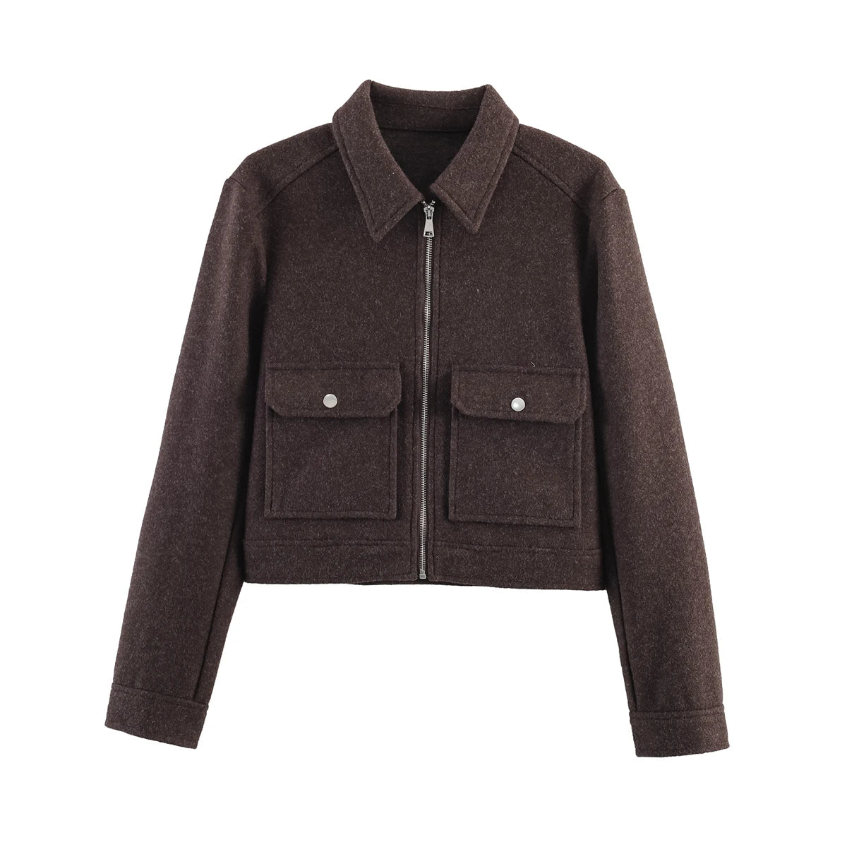 Women's Zipper Jacket Coat