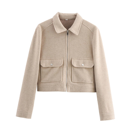 Women's Zipper Jacket Coat