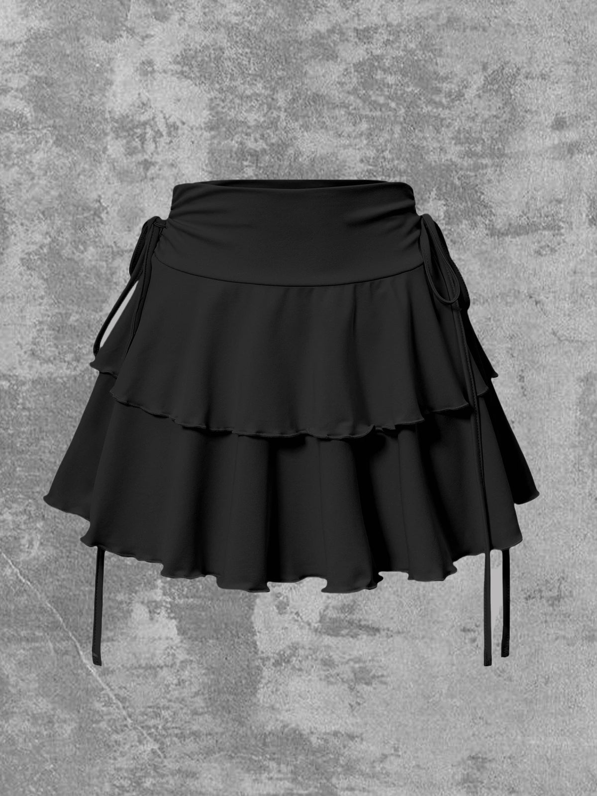 Solid Color Skirt High Waist Slim Fit