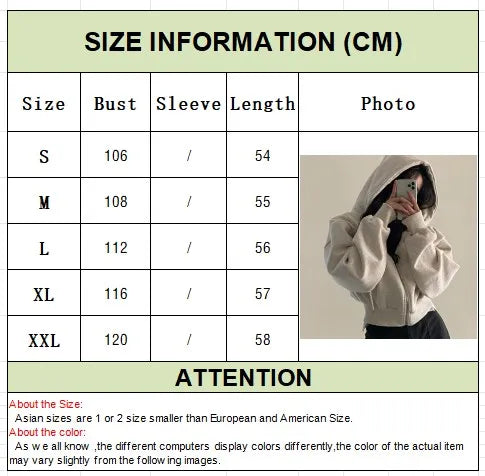 Fashion Zipper Hoodie Sweatshirt