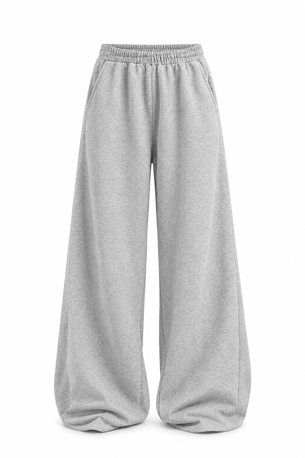 Comfortable Wide Leg Pants with Elastic Waist.